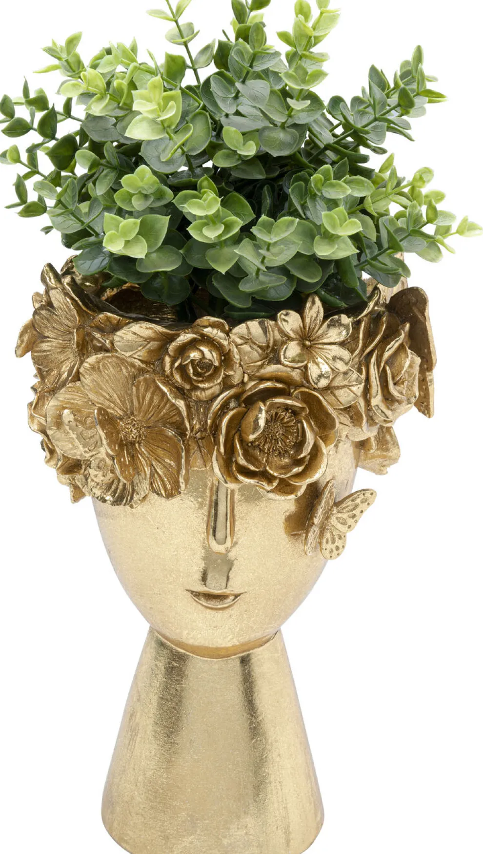 Vaas Flowercrown Goud 20cm