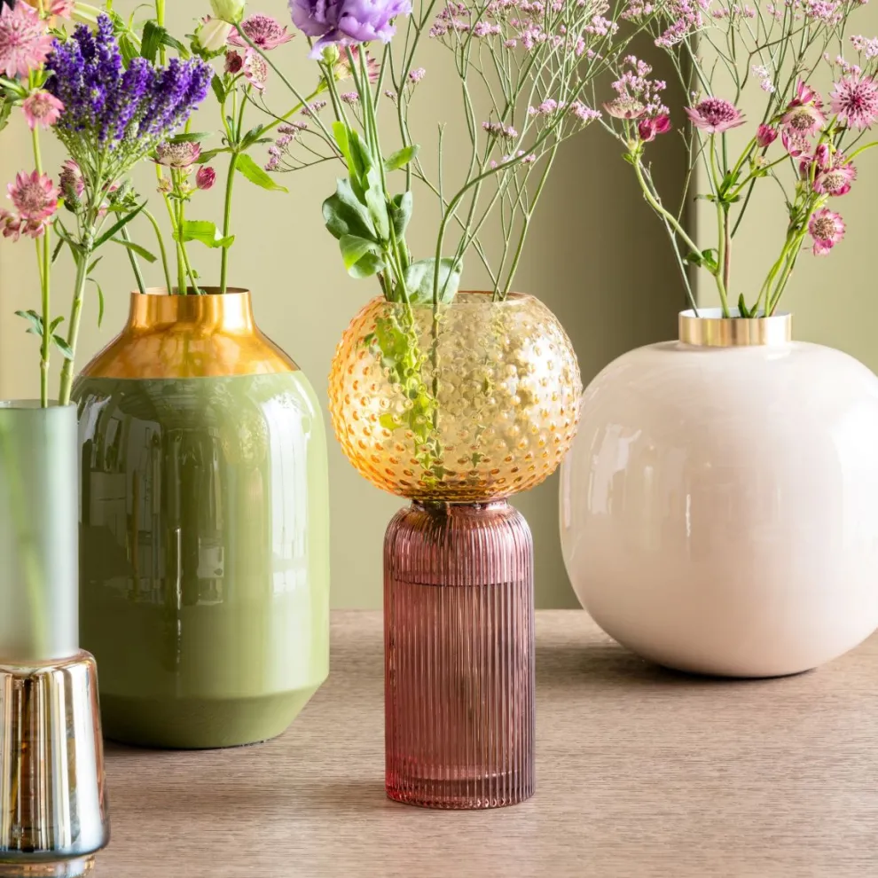 Vaas Marvelous Duo Geel Lila 31cm