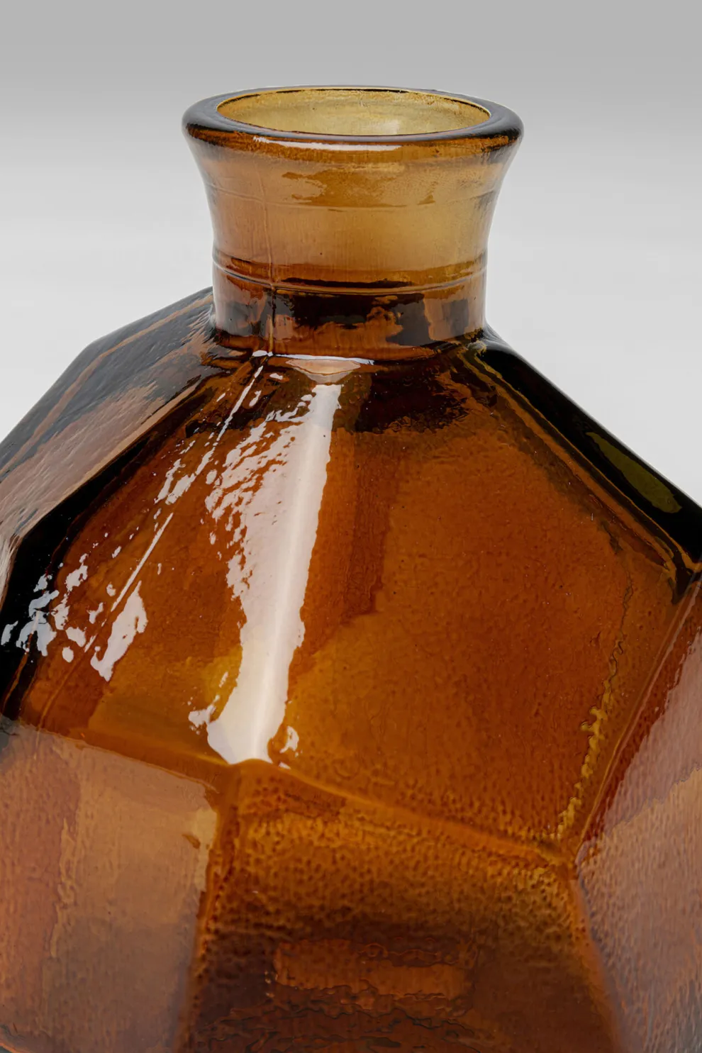 Vaas Origami Brown 18cm