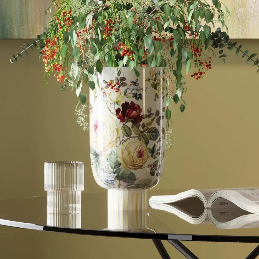 Vaas Rose Magic Wit 27cm