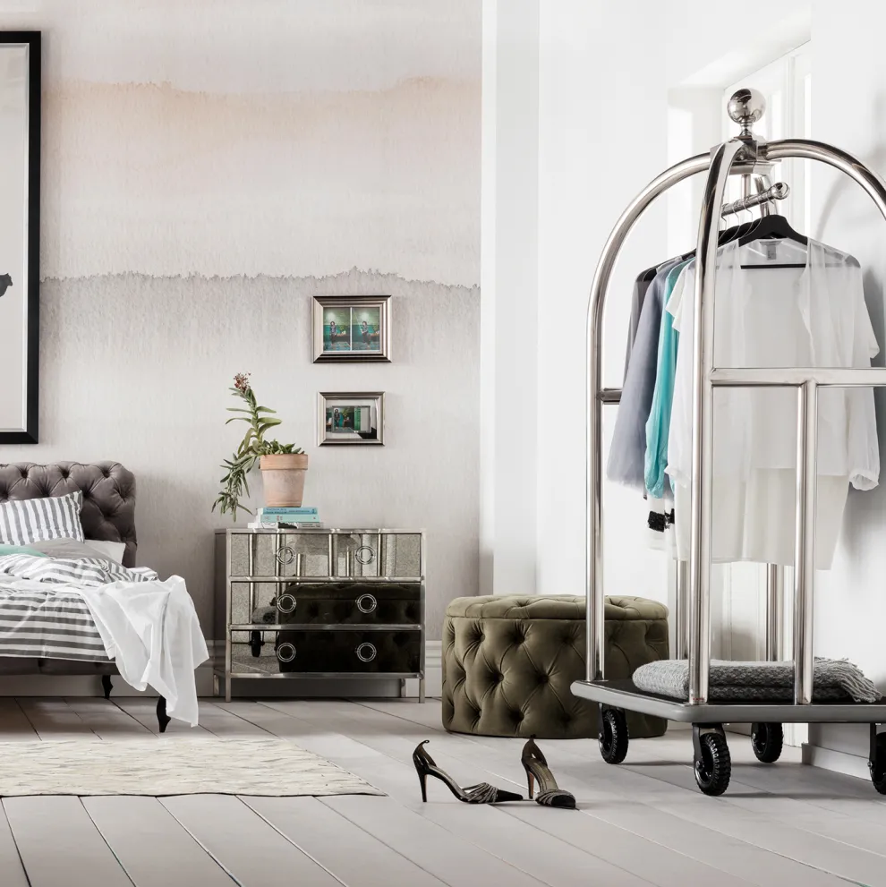 VIP Bagage Trolley Vegas Zilver