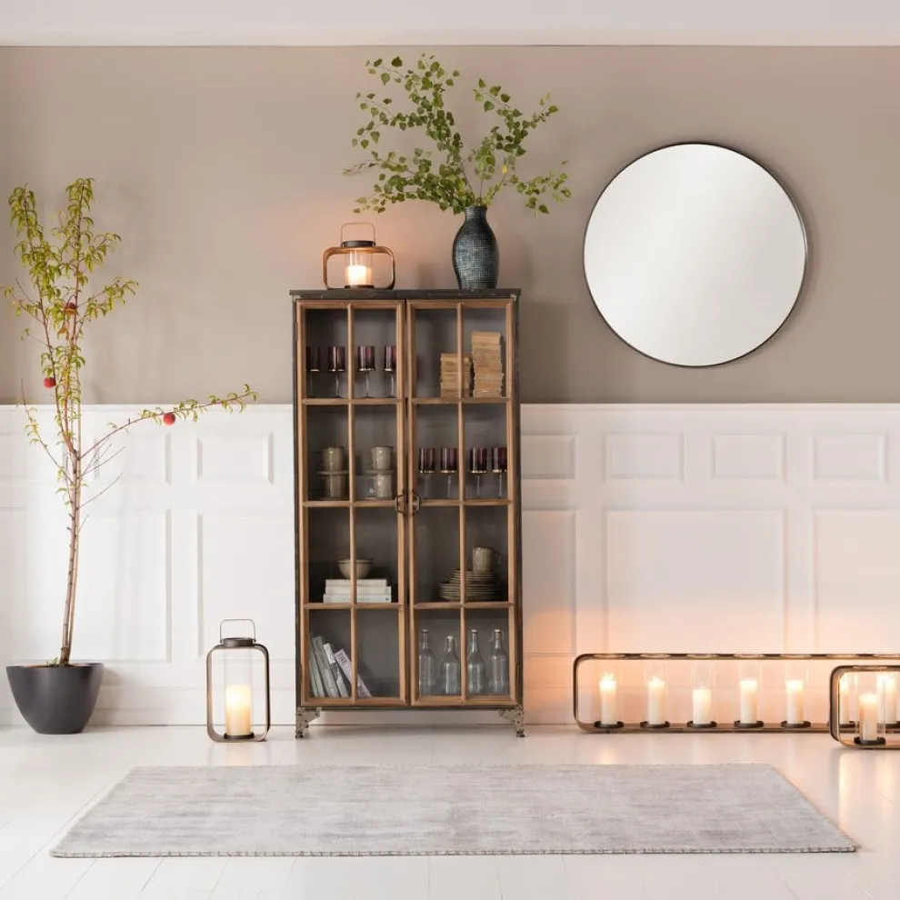 Vitrinekast Kontor 97cm