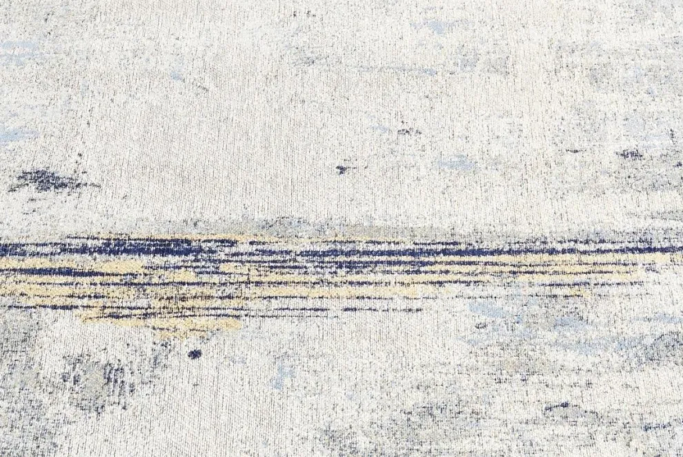 Vloerkleed Abstract Donkerblauw 170x240cm