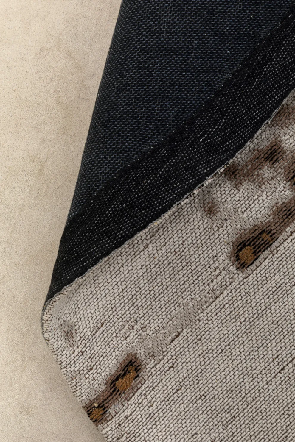 Vloerkleed Abstract Grey Line Ø200cm