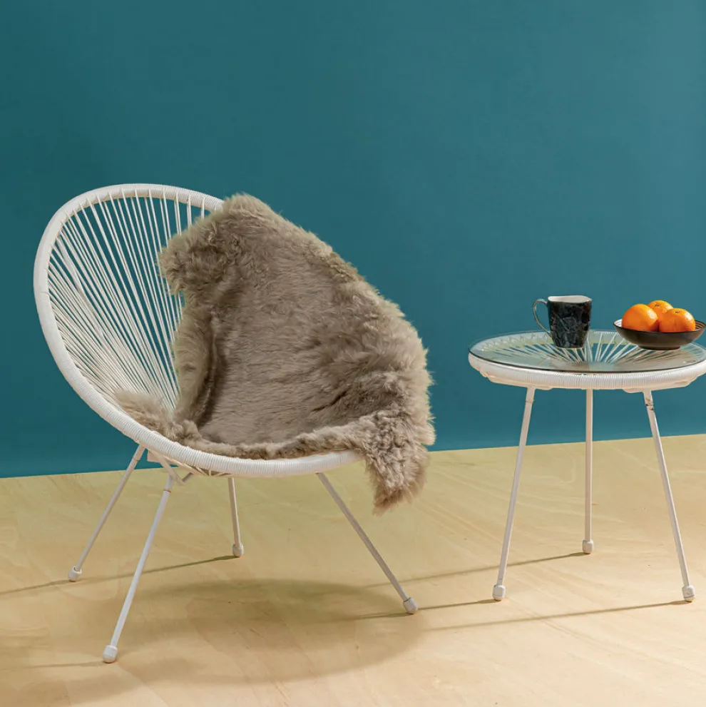 Vloerkleed Heidi Grijs 85x65cm