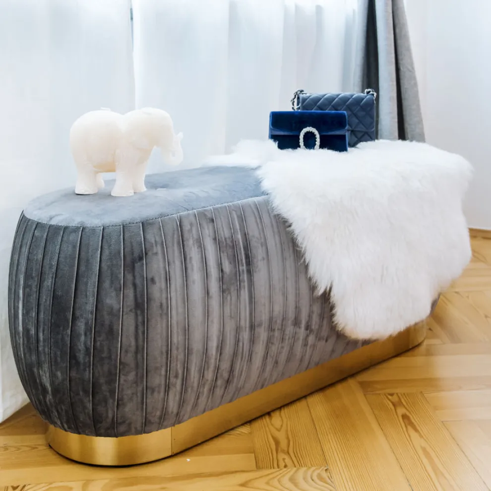 Vloerkleed Heidi Wit 85x65cm