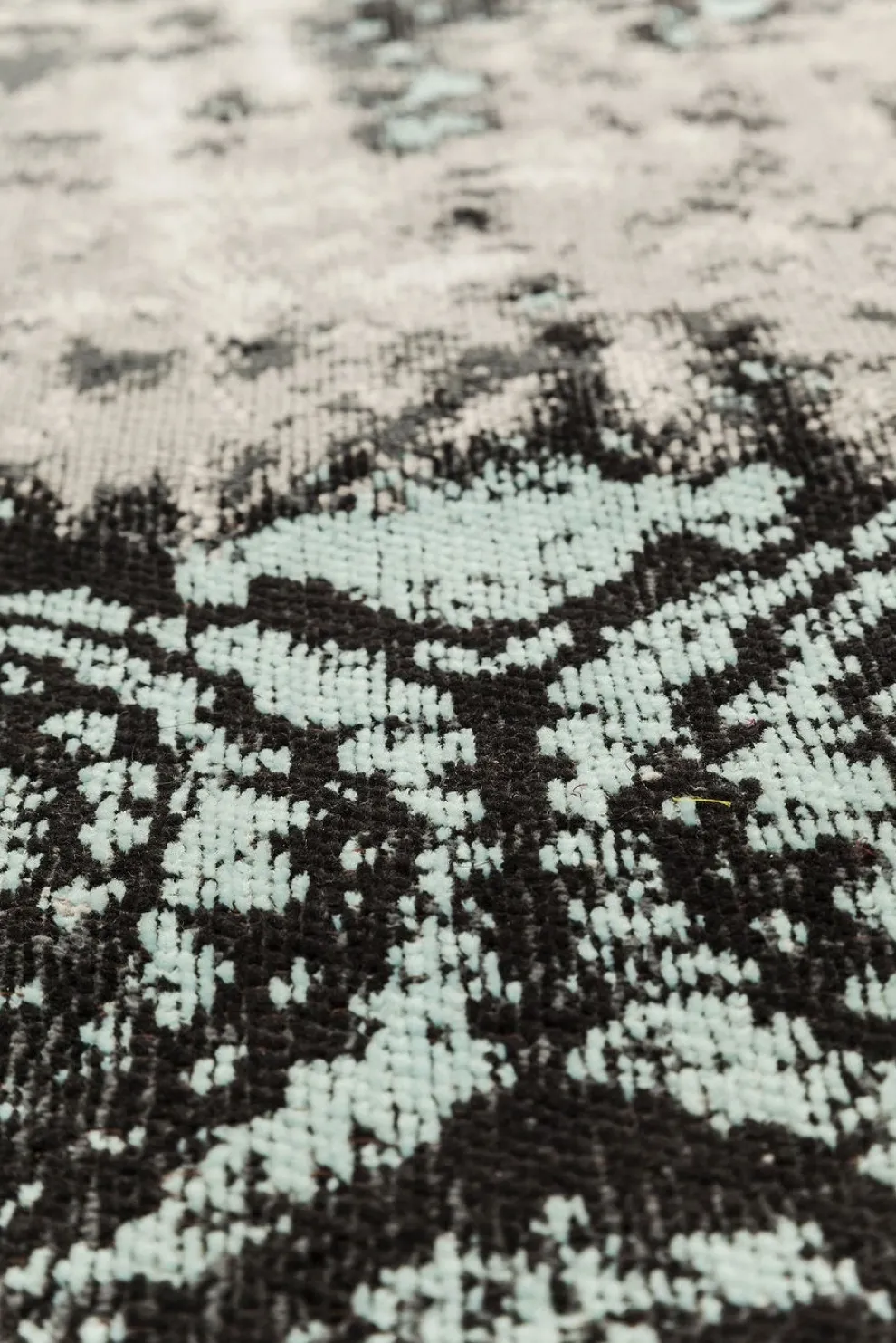 Vloerkleed Kelim Ornament Turquoise 170x240cm