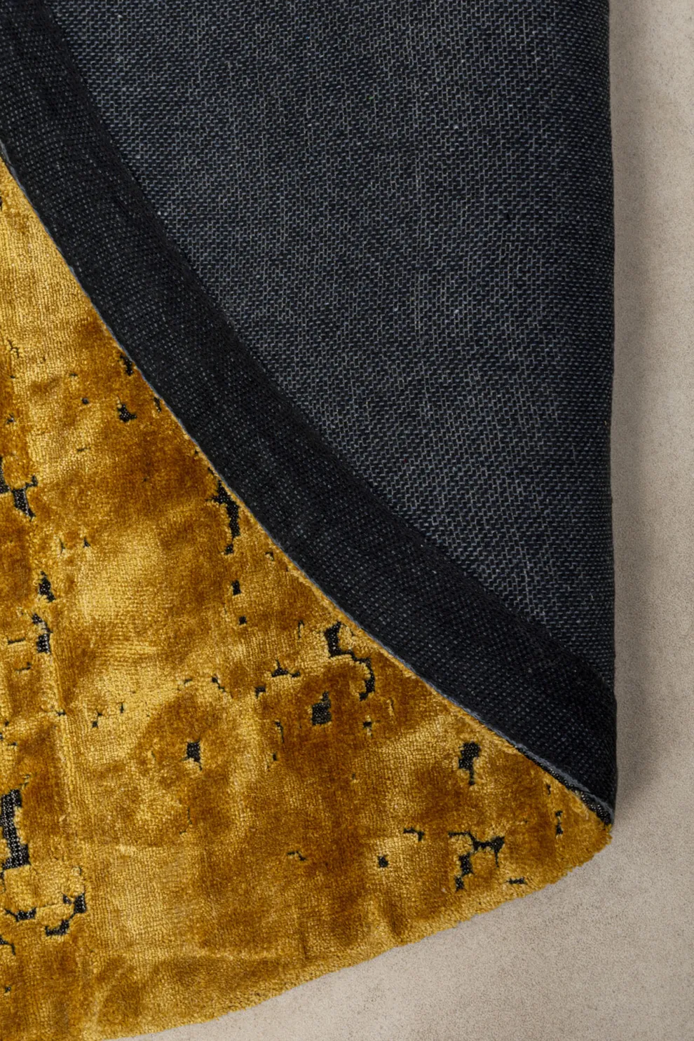 Vloerkleed Silja Yellow Ø200cm