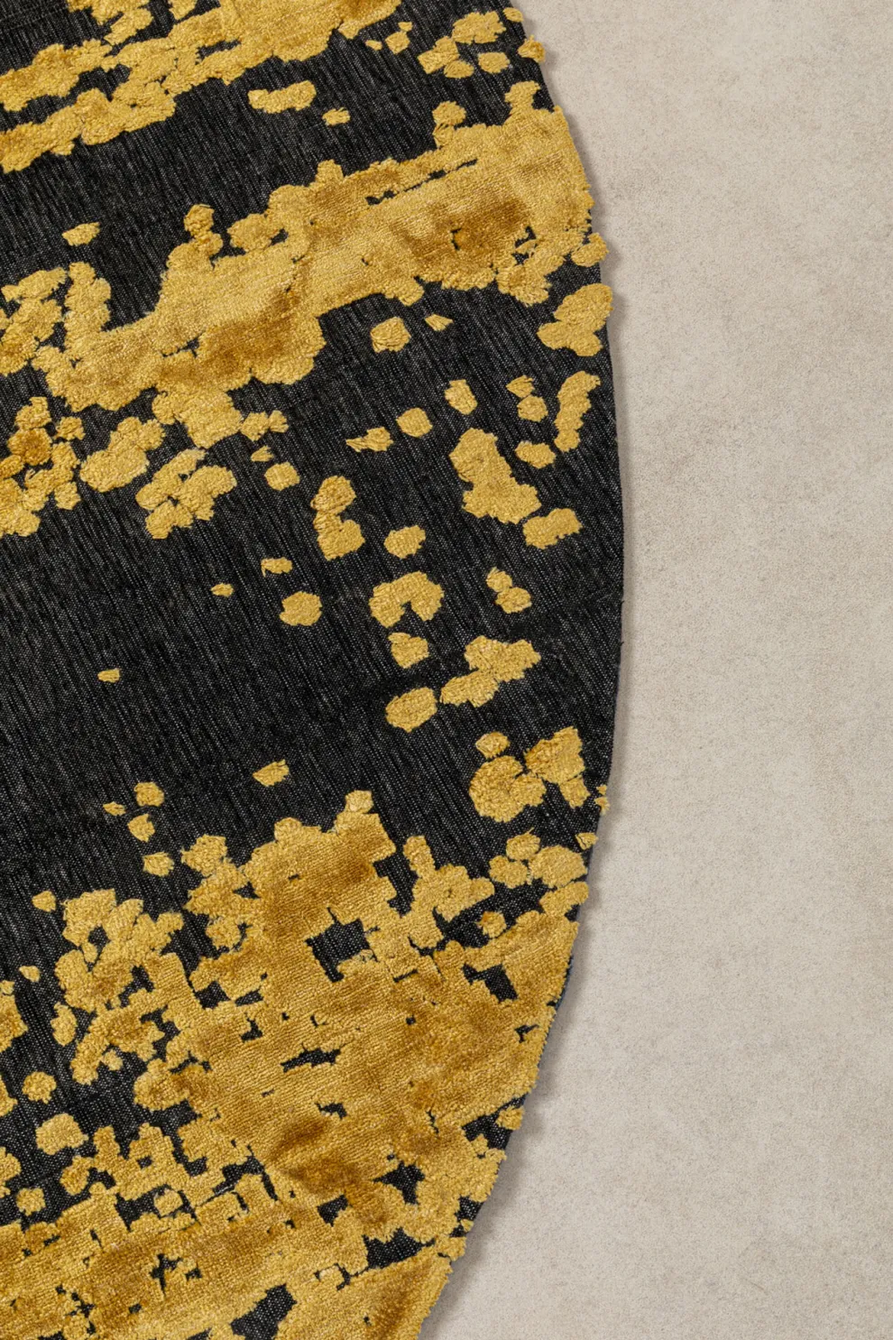 Vloerkleed Silja Yellow Ø200cm