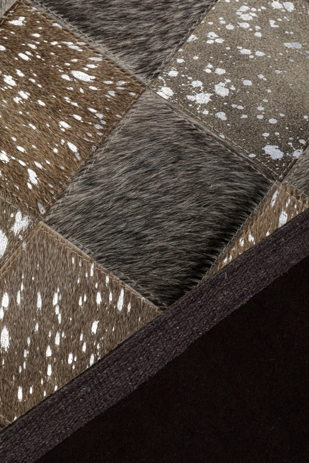 Vloerkleed Squares Grey 120x180cm