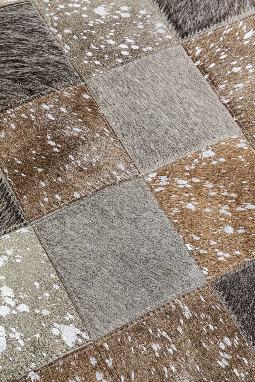 Vloerkleed Squares Grey 120x180cm