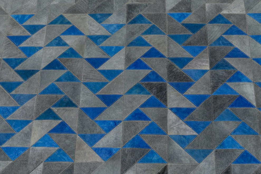 Vloerkleed Triangle Grijs 170x240cm