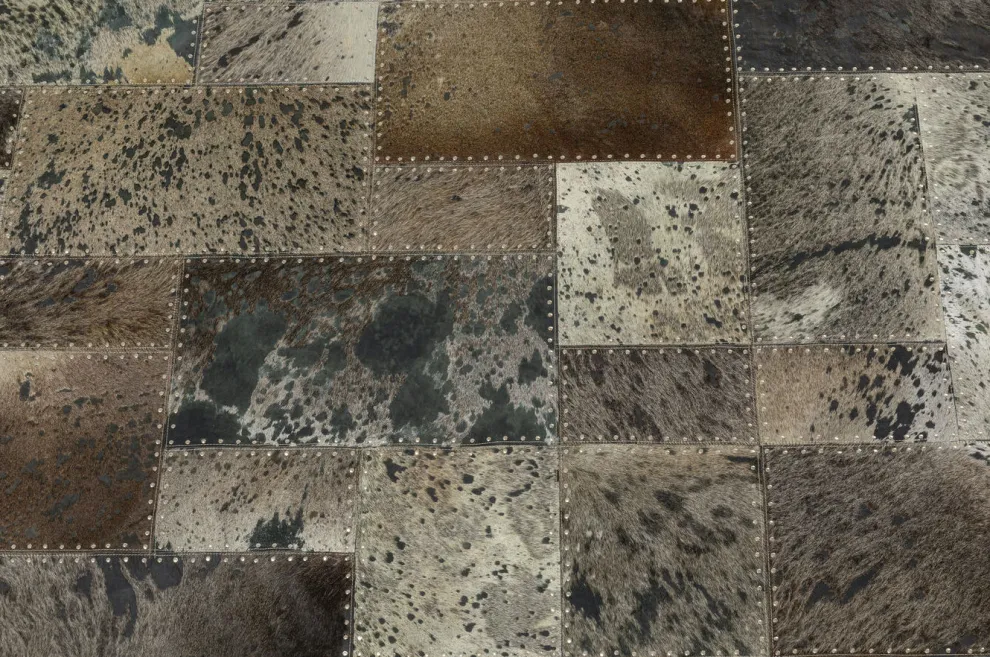 Vloerkleed Vierkant Grijs 170x240cm