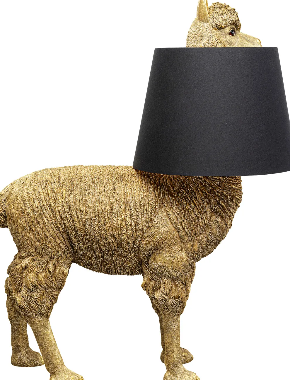 Vloerlamp Alpaca Gold 108cm