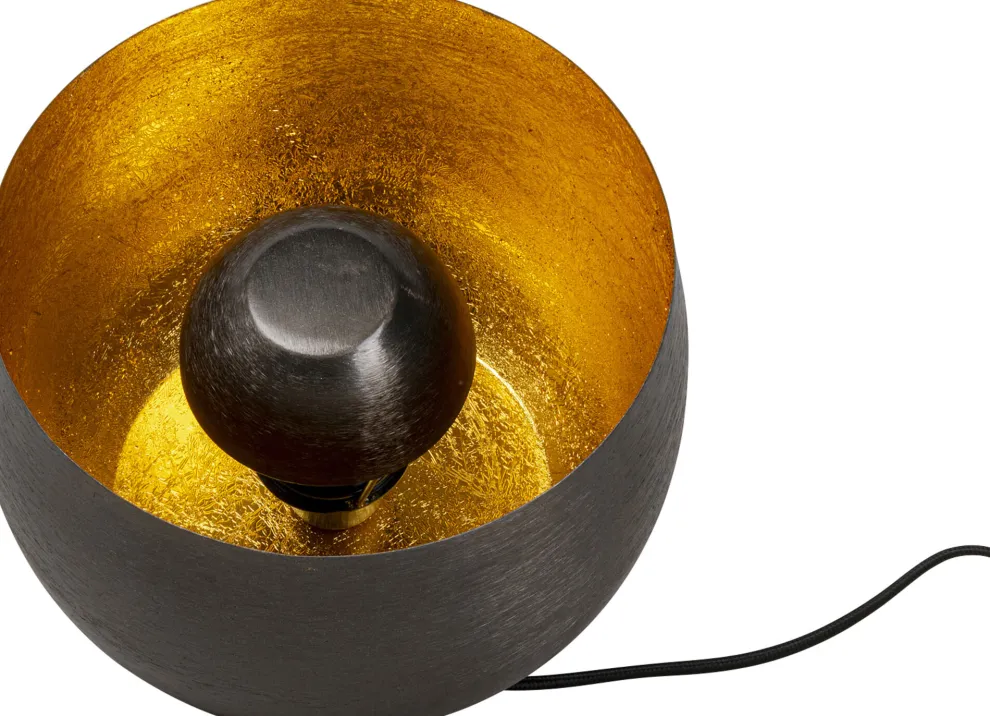 Vloerlamp Apollon Smooth Black Ø28cm