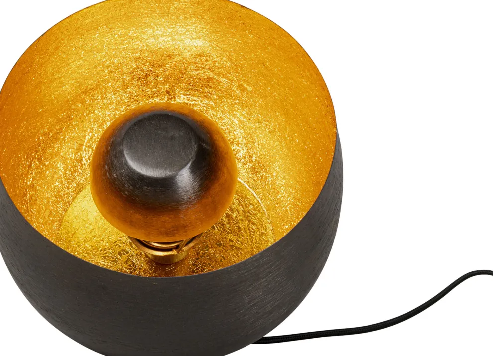 Vloerlamp Apollon Smooth Black Ø28cm