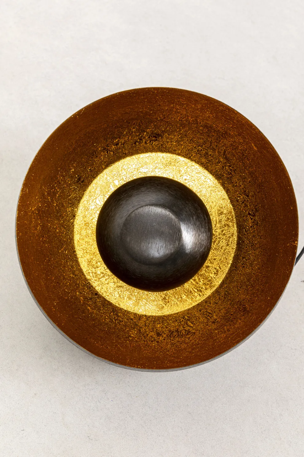 Vloerlamp Apollon Smooth Black Ø28cm