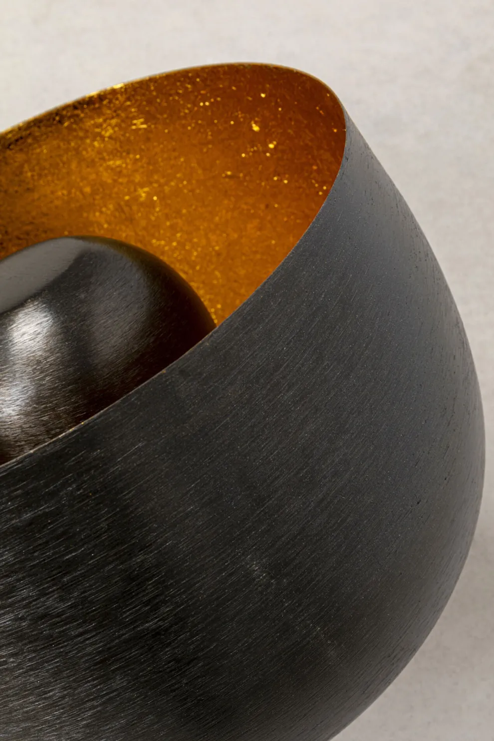 Vloerlamp Apollon Smooth Black Ø28cm