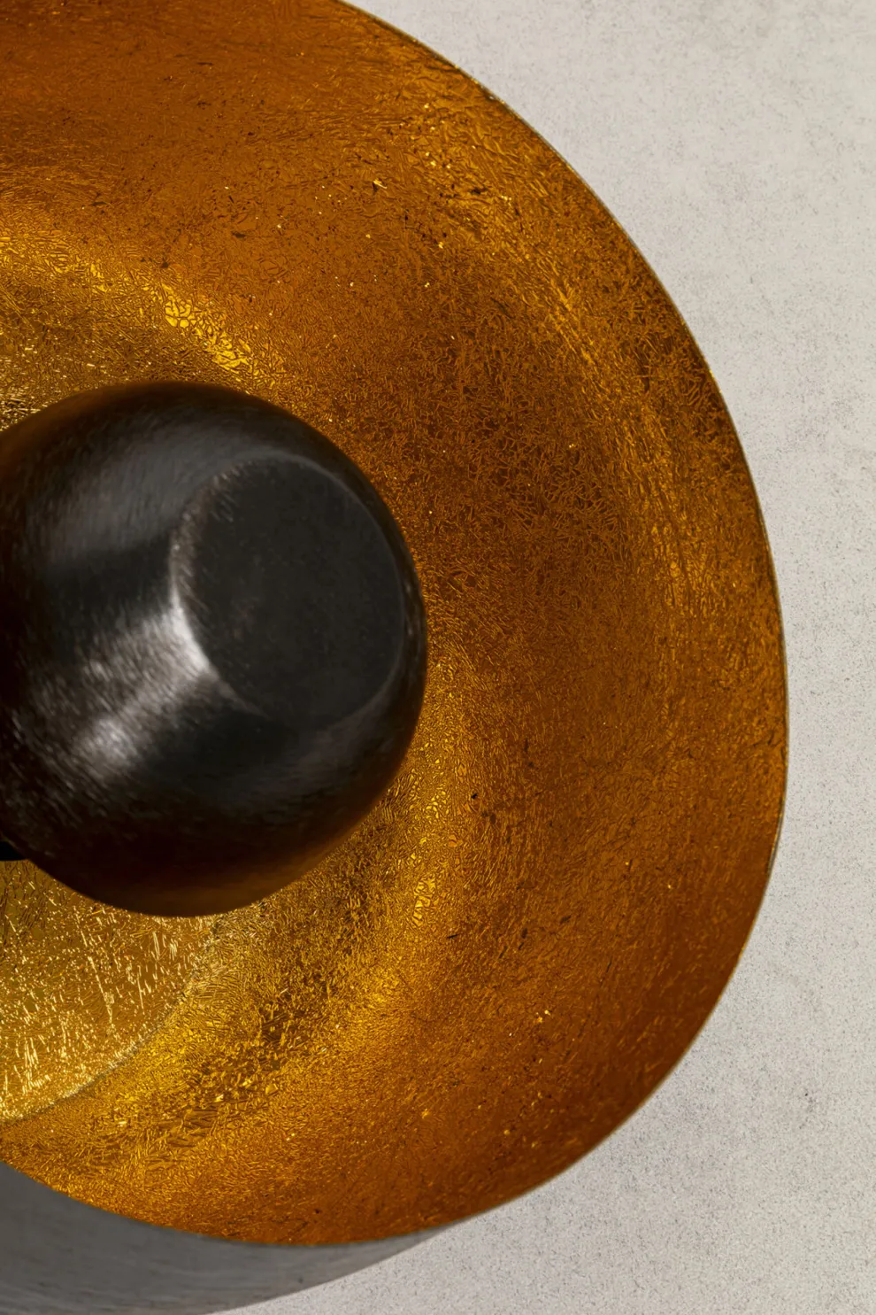 Vloerlamp Apollon Smooth Black Ø28cm