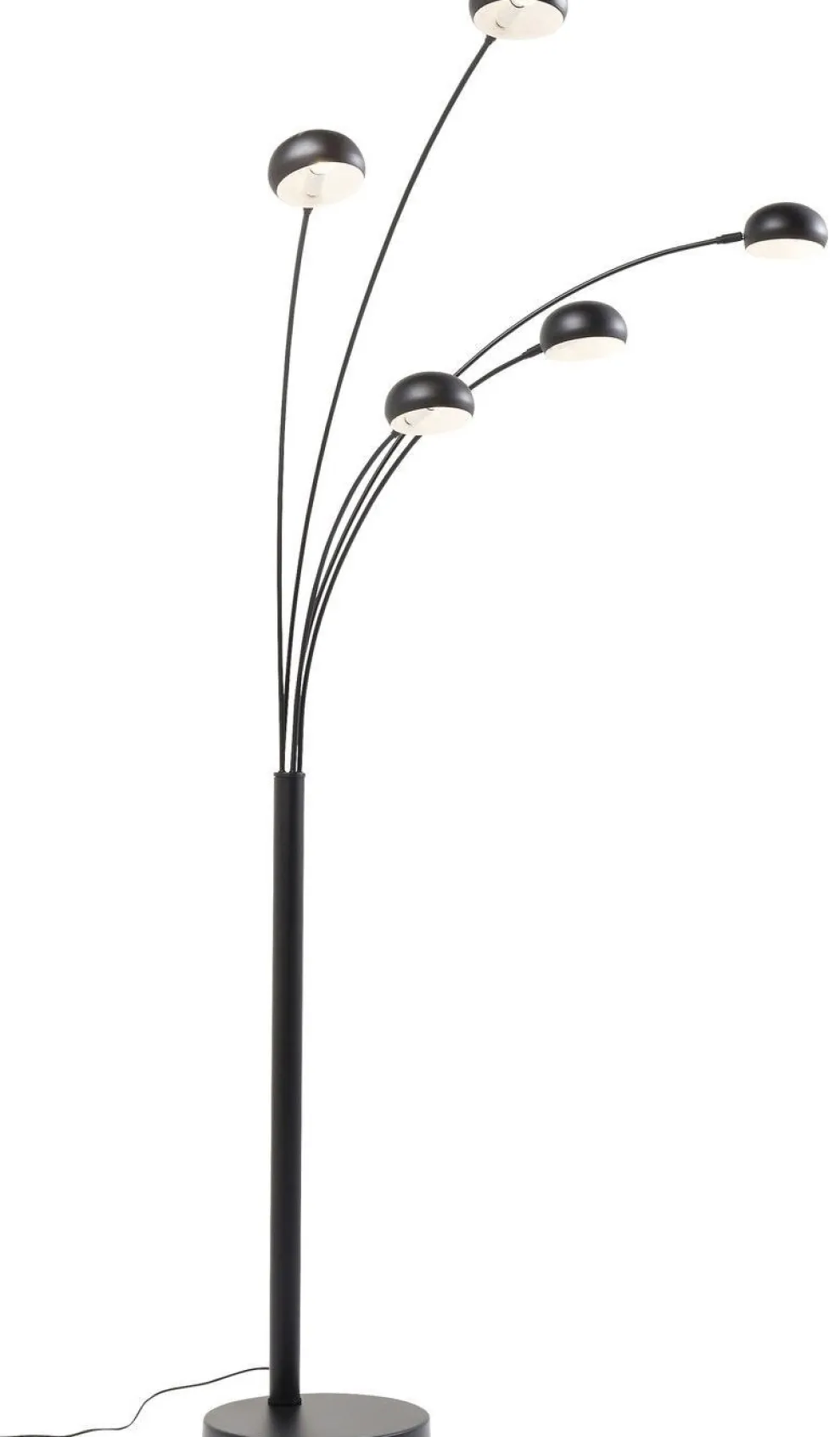 Vloerlamp Five Fingers Mat Zwart