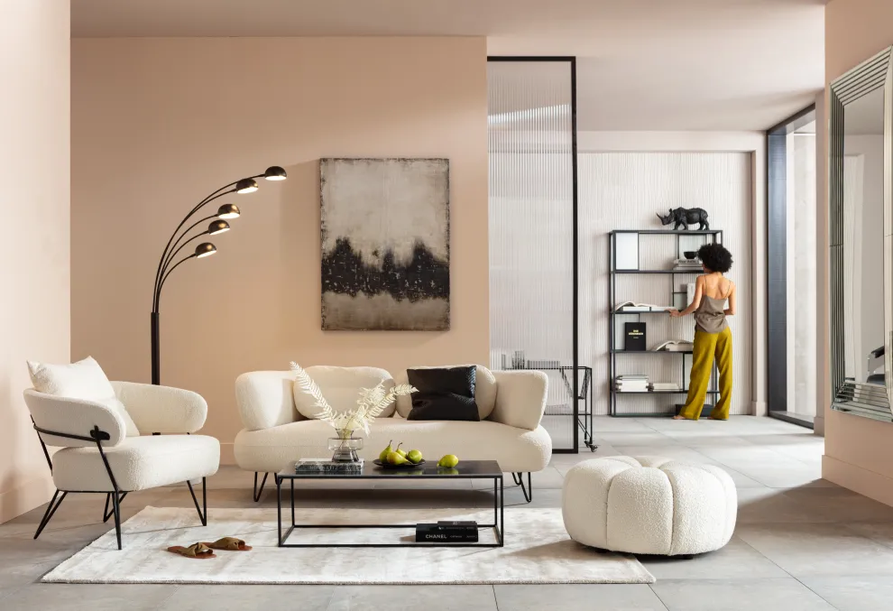 Vloerlamp Five Fingers Mat Zwart