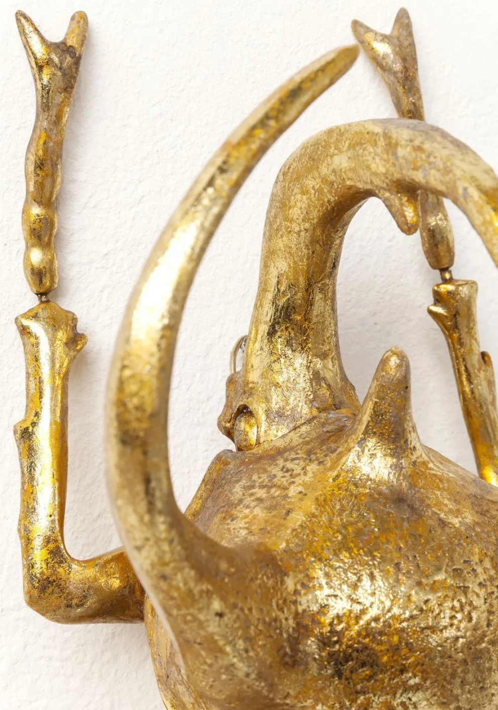 Wanddecoratie Atlas Beetle Goud