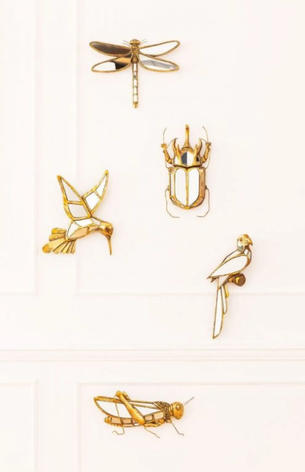 Wanddecoratie Beetle Spiegel