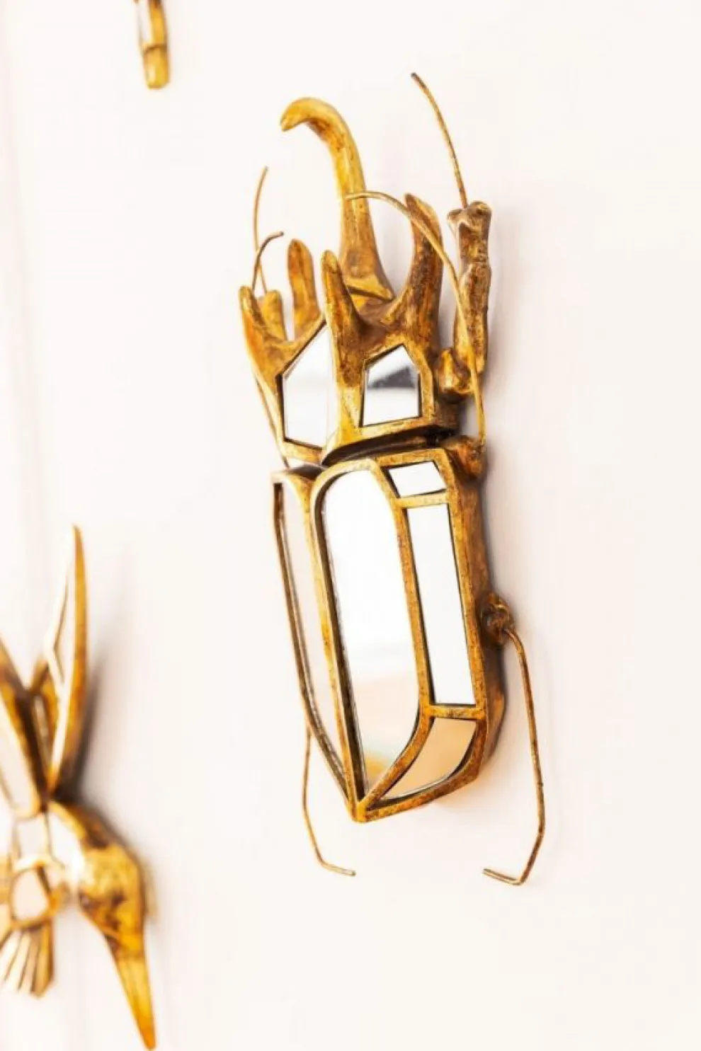 Wanddecoratie Beetle Spiegel