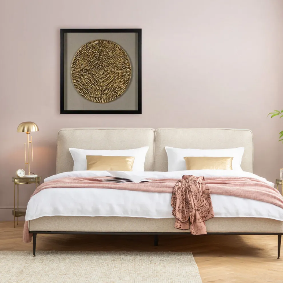 Wanddecoratie Chain Circle 60x60cm