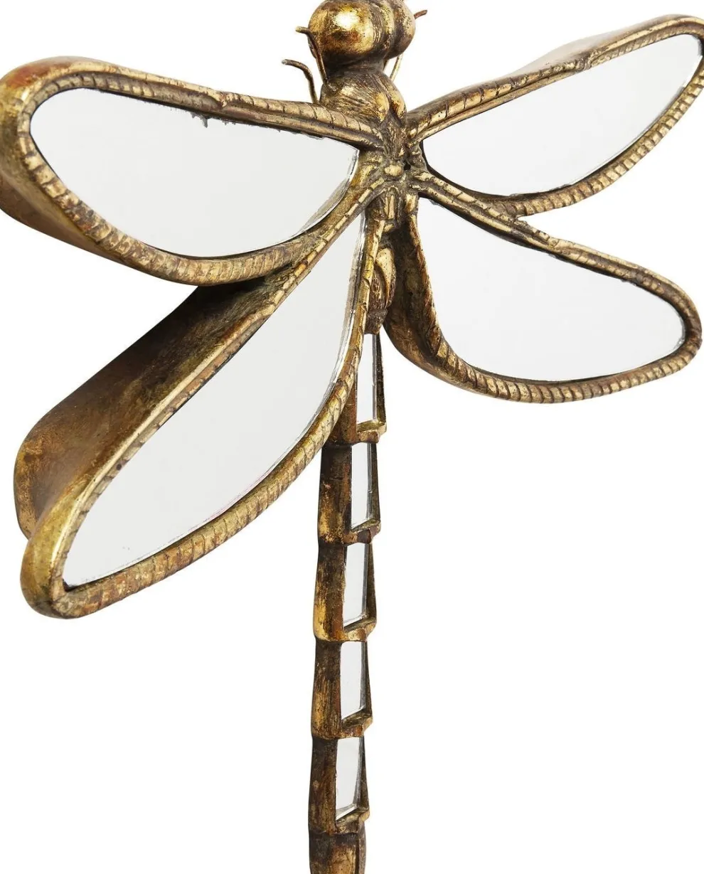 Wanddecoratie Dragonfly Spiegel 35cm