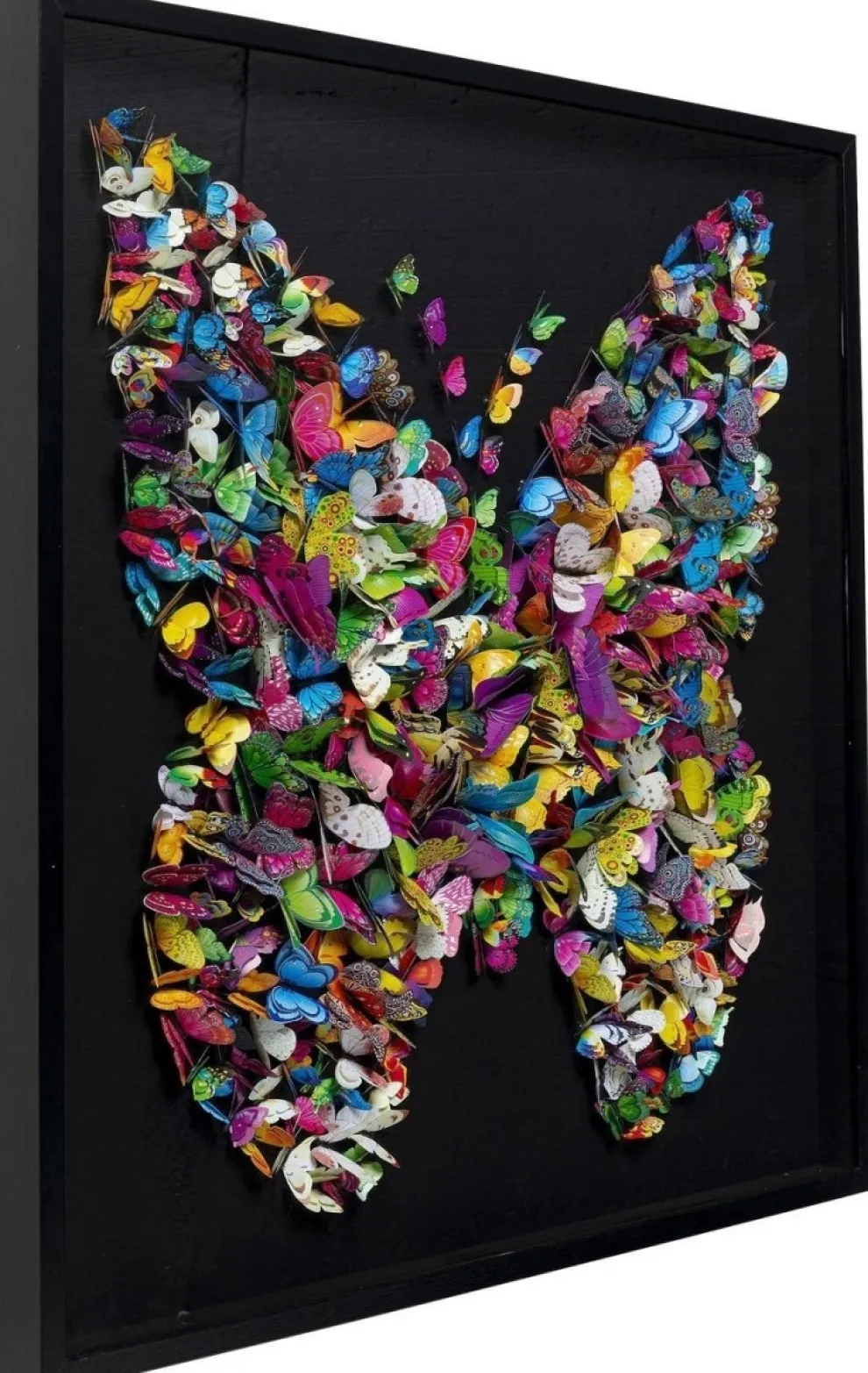 Wanddecoratie Farfalla 120x120cm