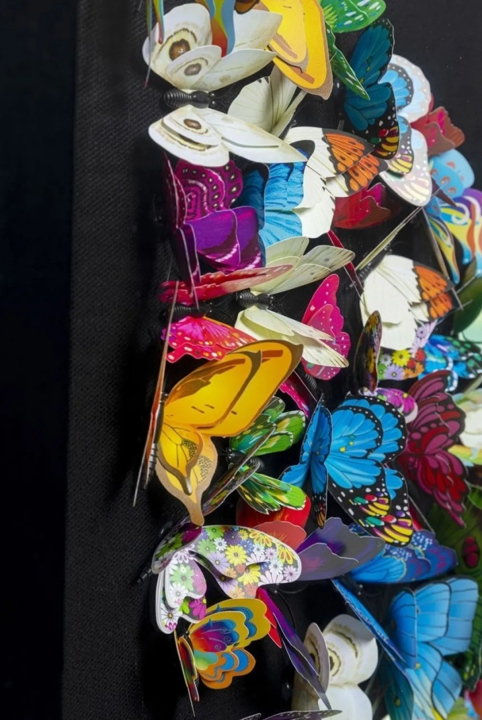 Wanddecoratie Farfalla 120x120cm