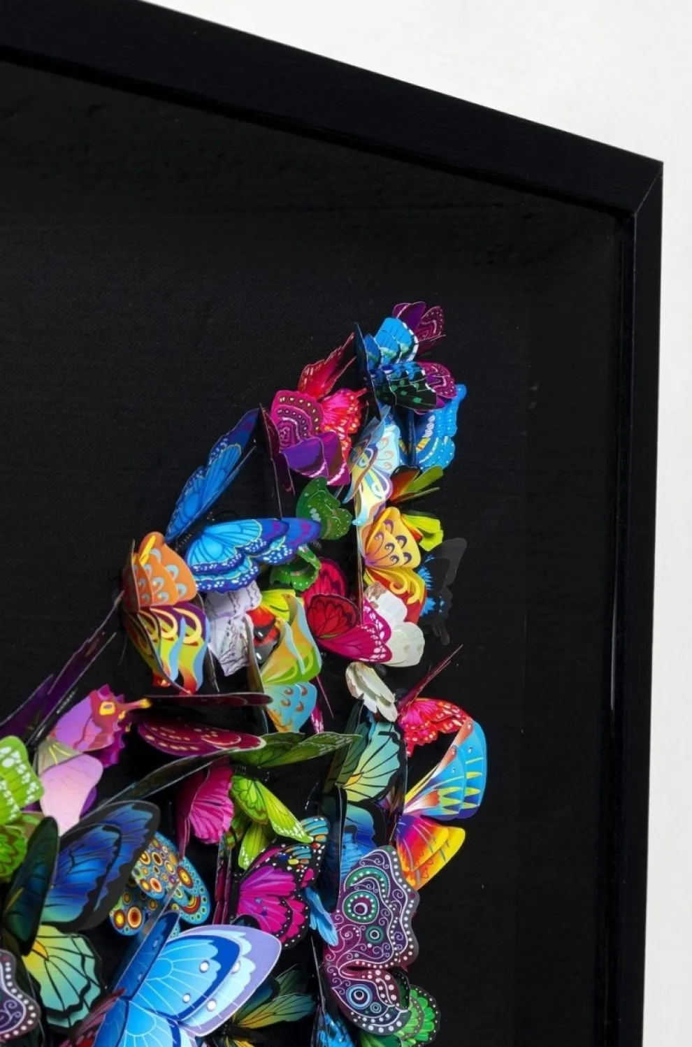 Wanddecoratie Farfalla 120x120cm