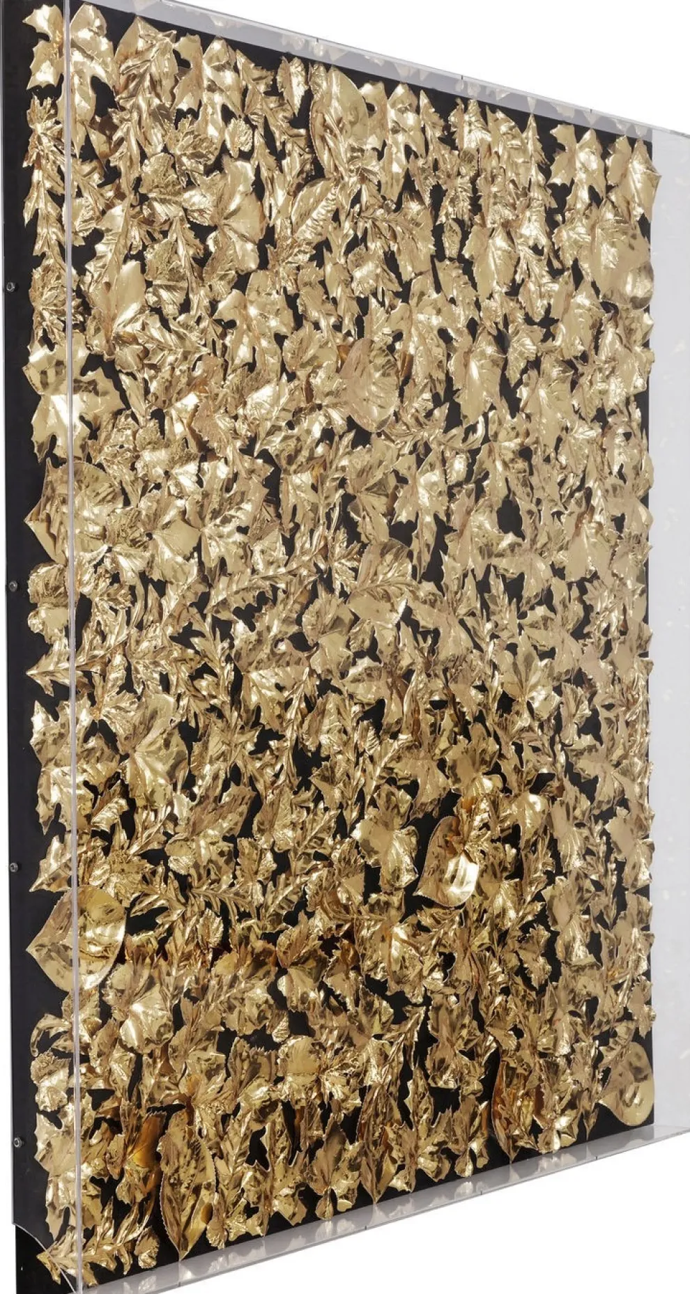 Wanddecoratie Gold Leaf 120x120cm