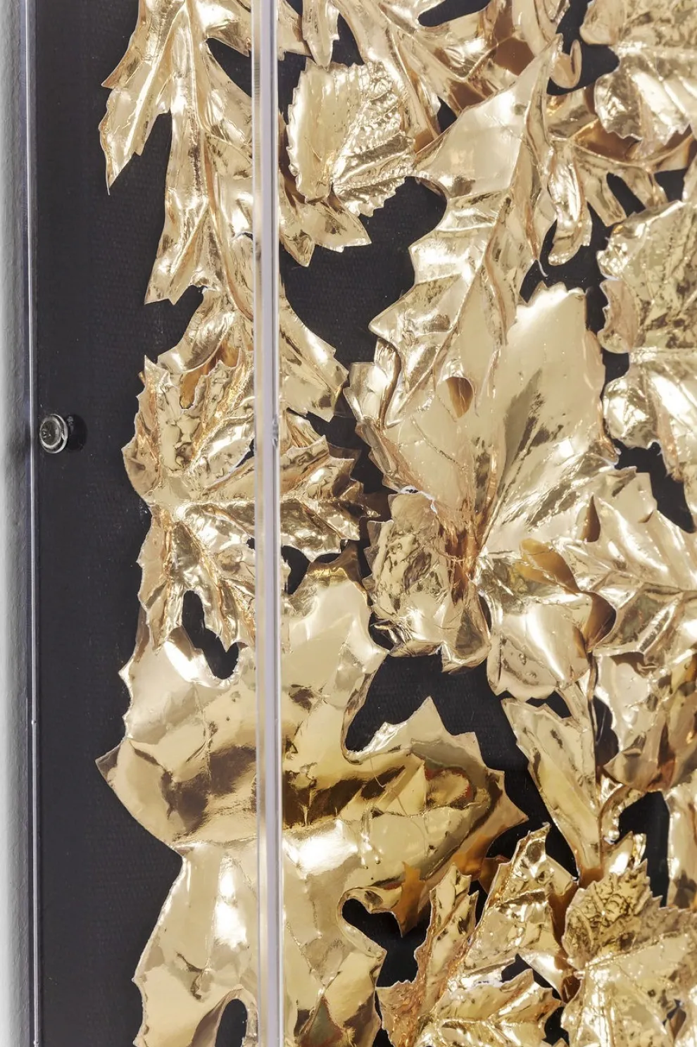 Wanddecoratie Gold Leaf 120x120cm