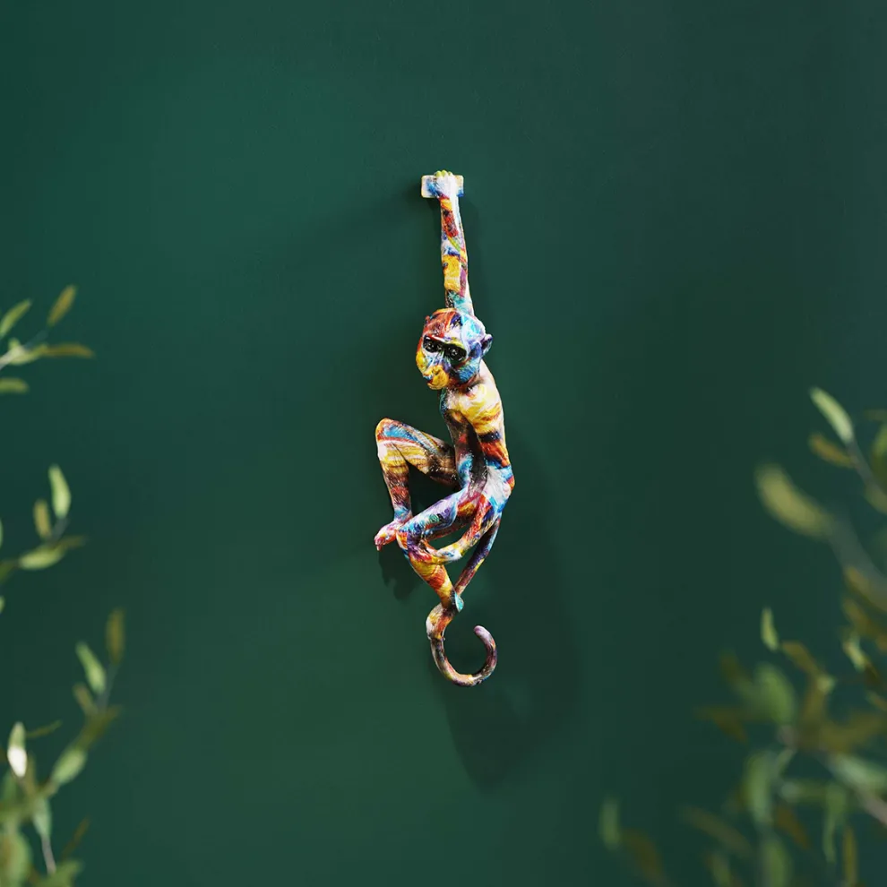 Wanddecoratie Hanging Ape Bunt