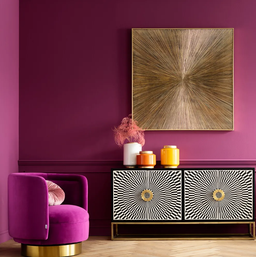 Wanddecoratie Illumino 120x120cm