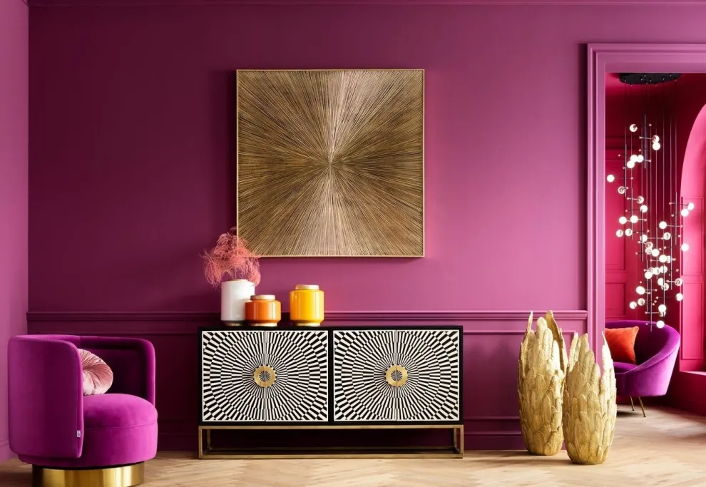 Wanddecoratie Illumino 120x120cm