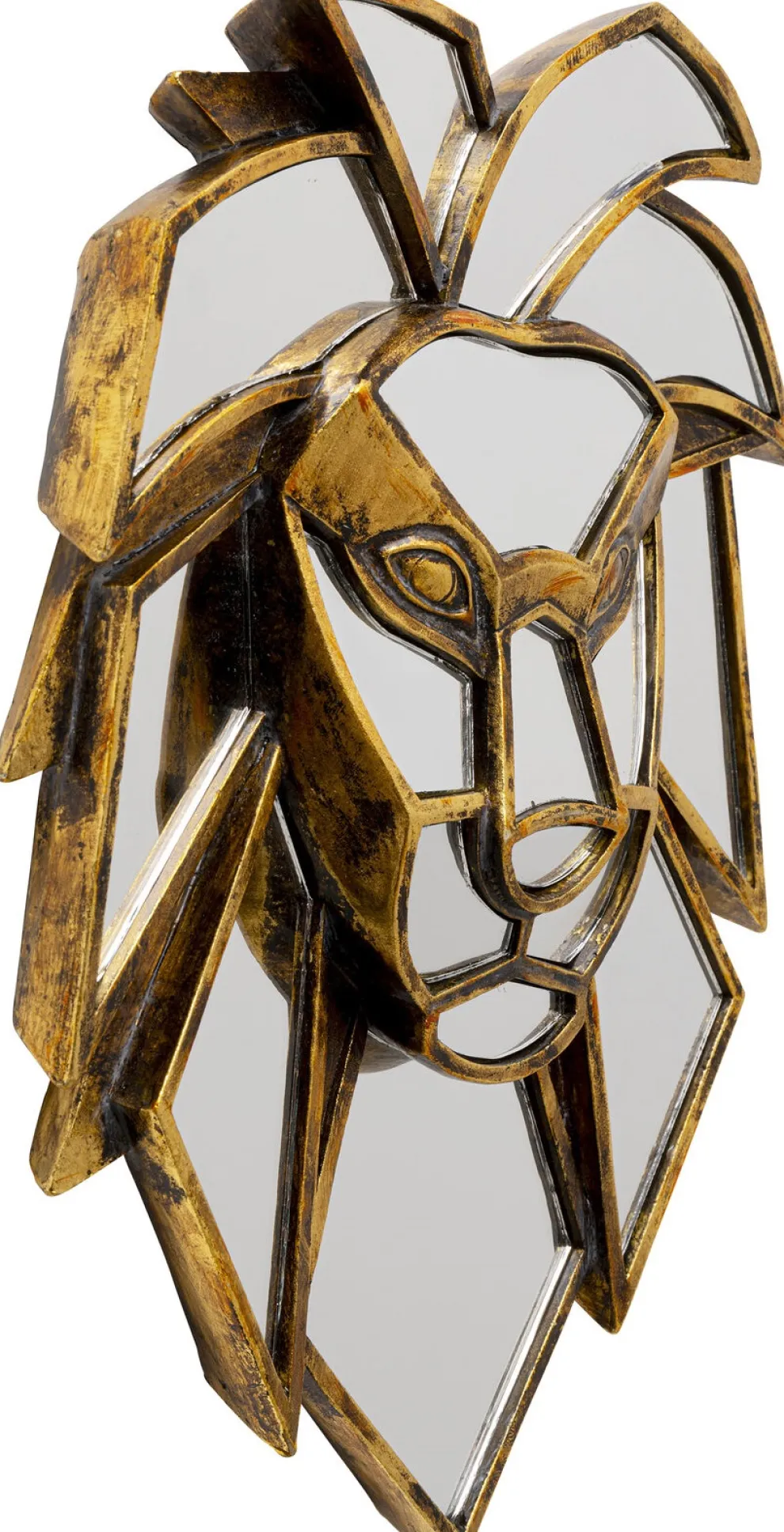 Wanddecoratie Lion Mirror 35cm