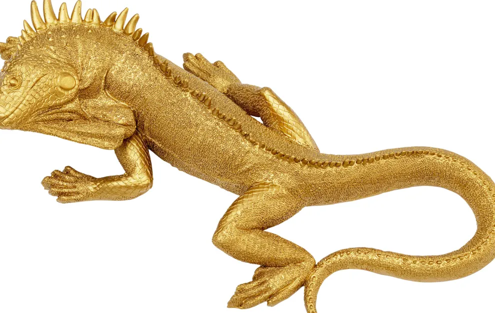 Wanddecoratie Lizard 40x17cm