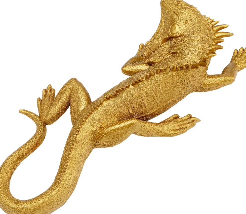 Wanddecoratie Lizard 40x17cm
