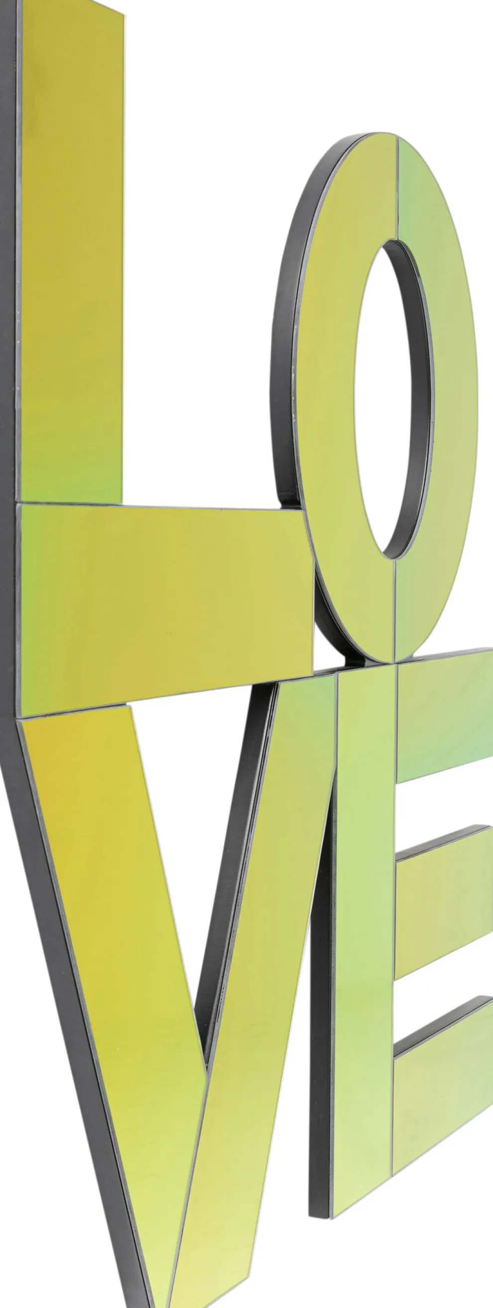 Wanddecoratie Love Letters 90x90cm