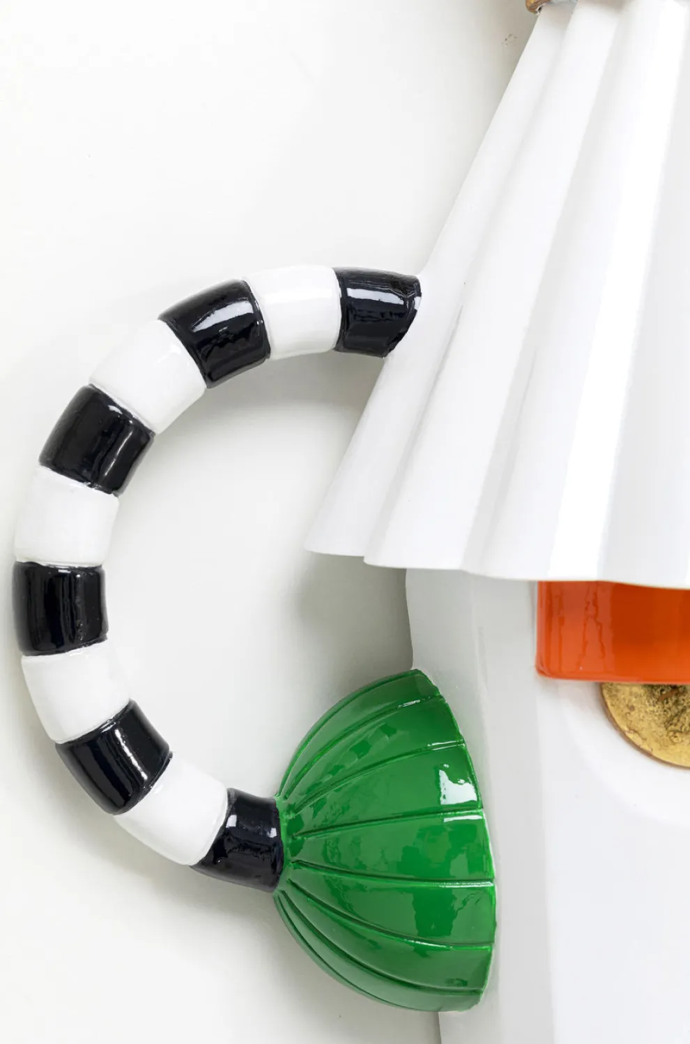 Wanddecoratie Mesquerade Wit