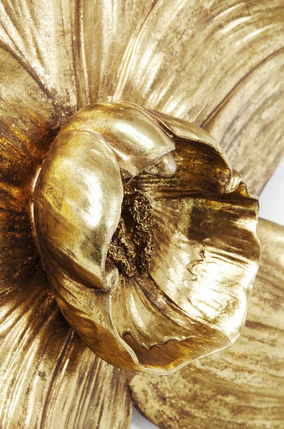 Wanddecoratie Orchid Goud 44cm