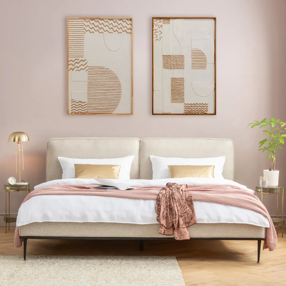 Wanddecoratie Sandy Geometric 81x122cm