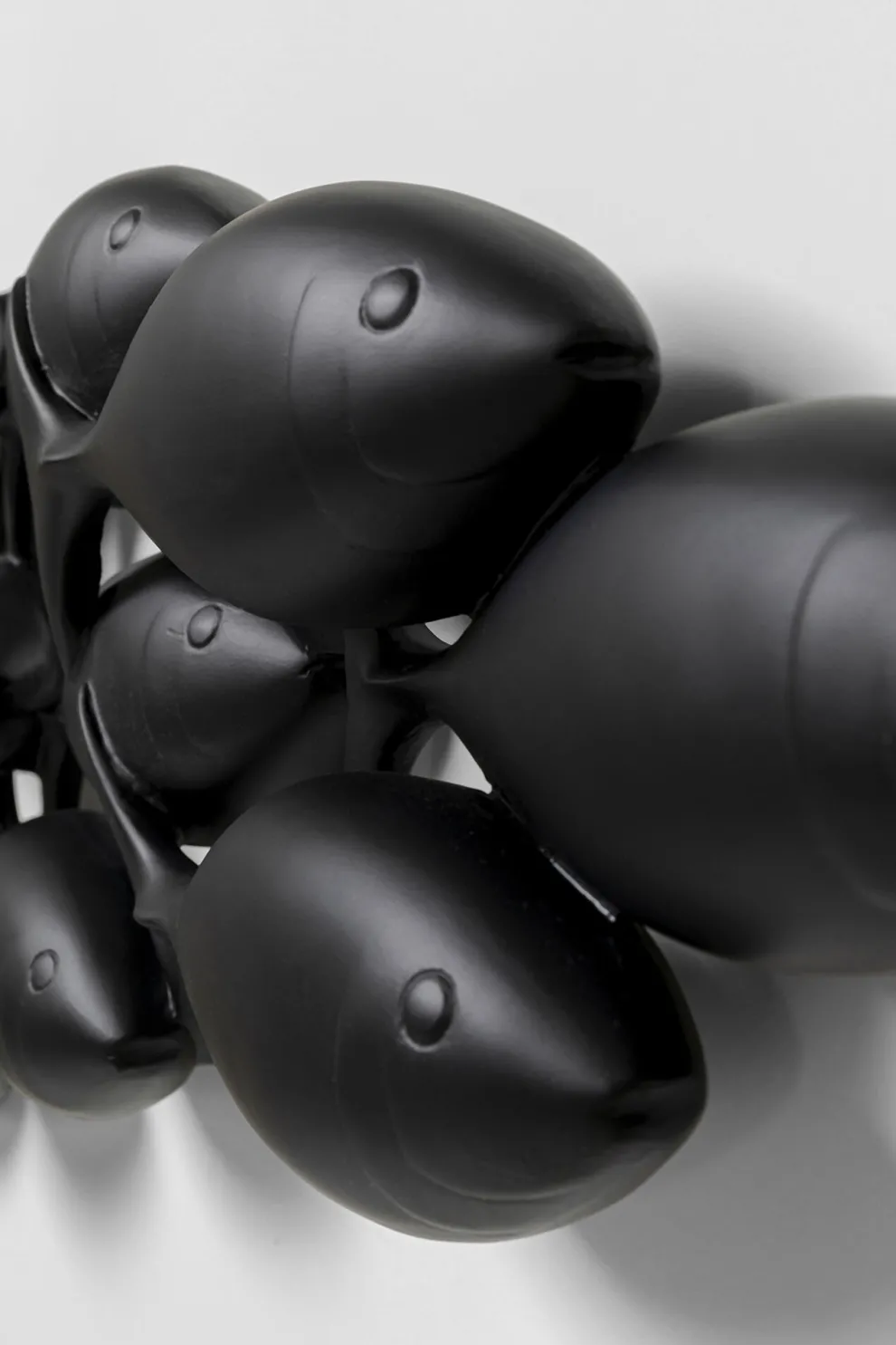 Wanddecoratie School Of Tuna Black 181x41cm