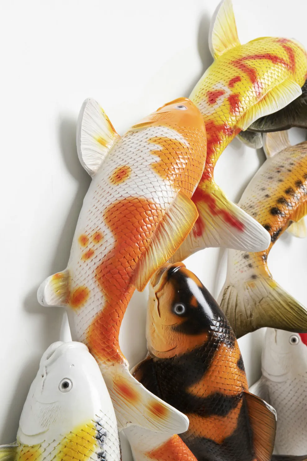 Wanddecoratie School Of Koi Colore 102cm