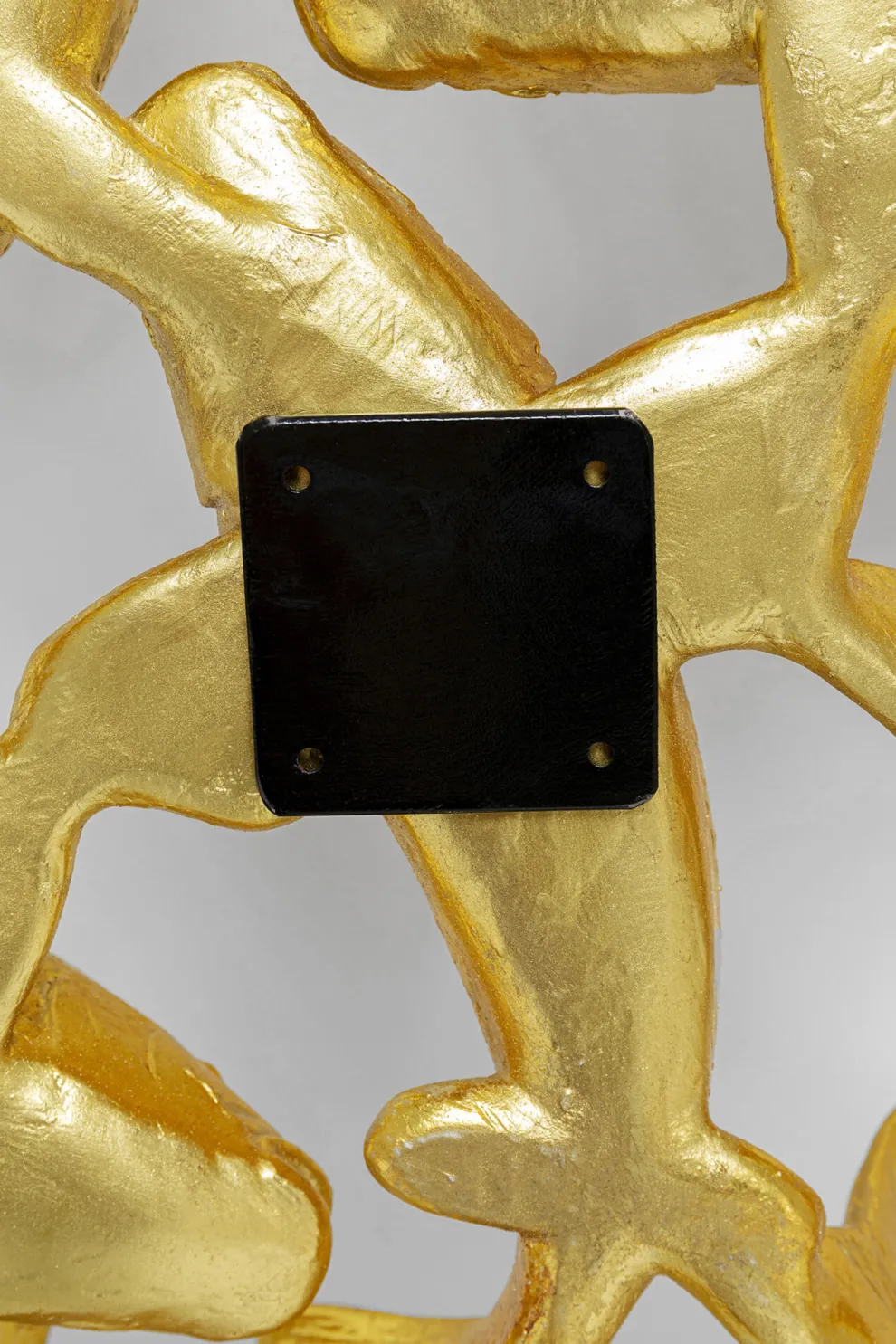 Wanddecoratie School Of Koi Gold Ø160cm