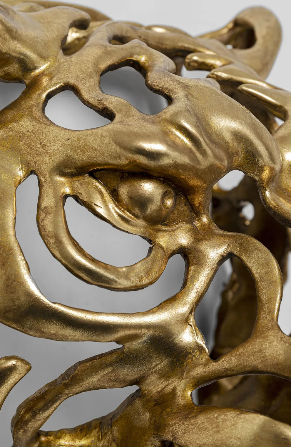 Wanddecoratie Tiger Goud