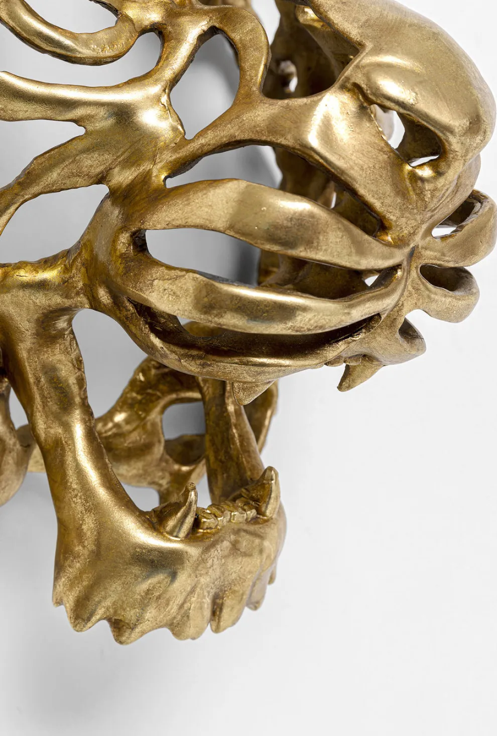 Wanddecoratie Tiger Goud